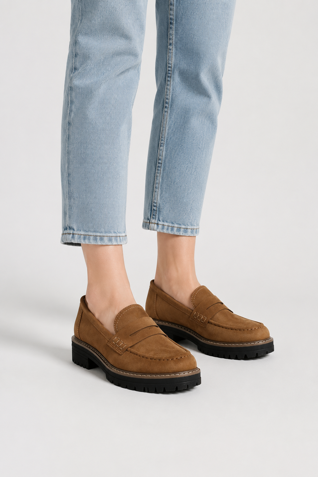 Mocassins à semelle compensée — Nancy — Amielle Paris