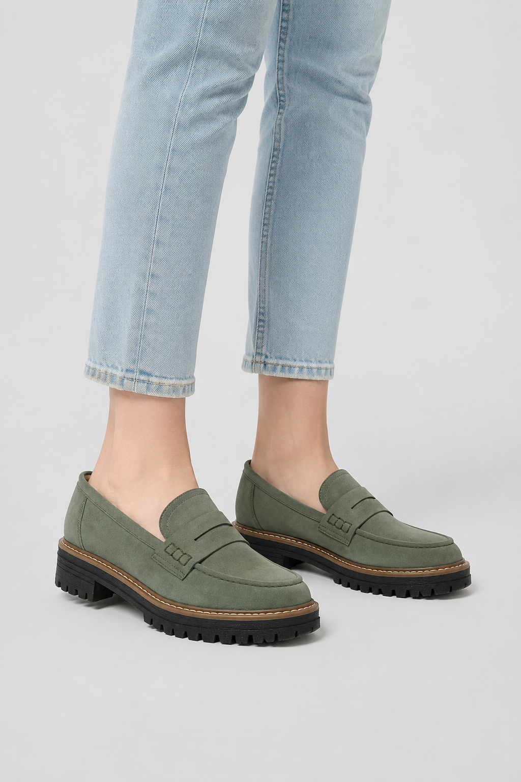Mocassins à semelle compensée — Nancy — Amielle Paris