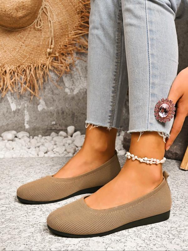 Ballerines en maille à semelle rembourrée — Amielle Paris