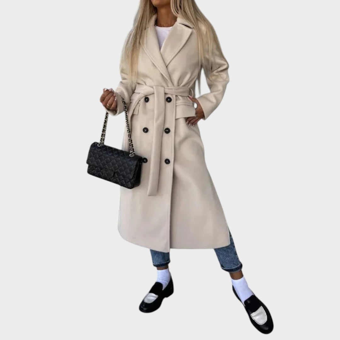 Germaine | Manteau à revers boutonné