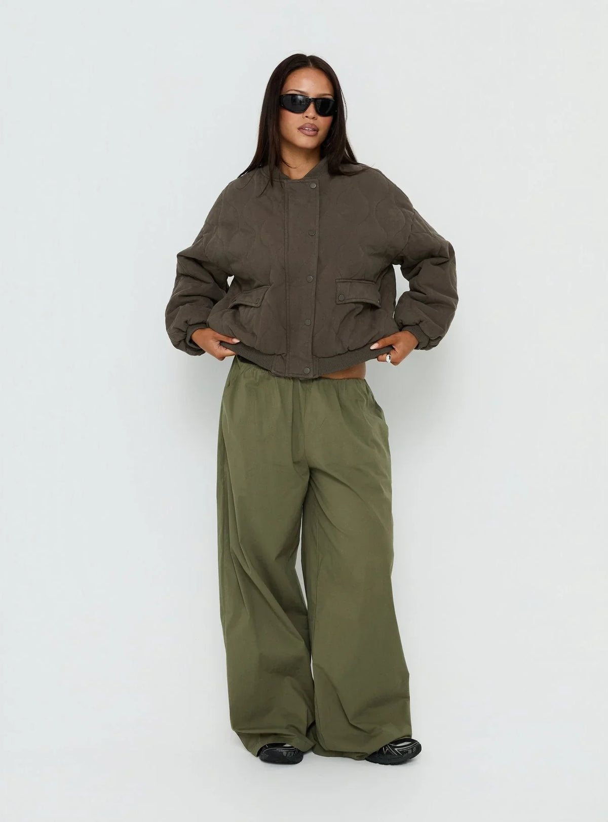 Adèle — Bomber ample matelassé — Amielle Paris
