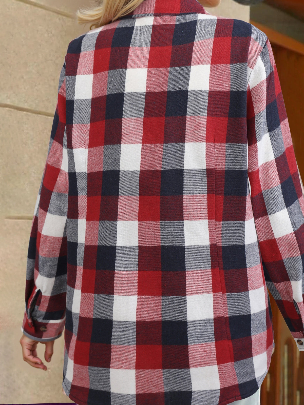 Fiorella | Chemise à carreaux à nouer devant — Amielle Paris