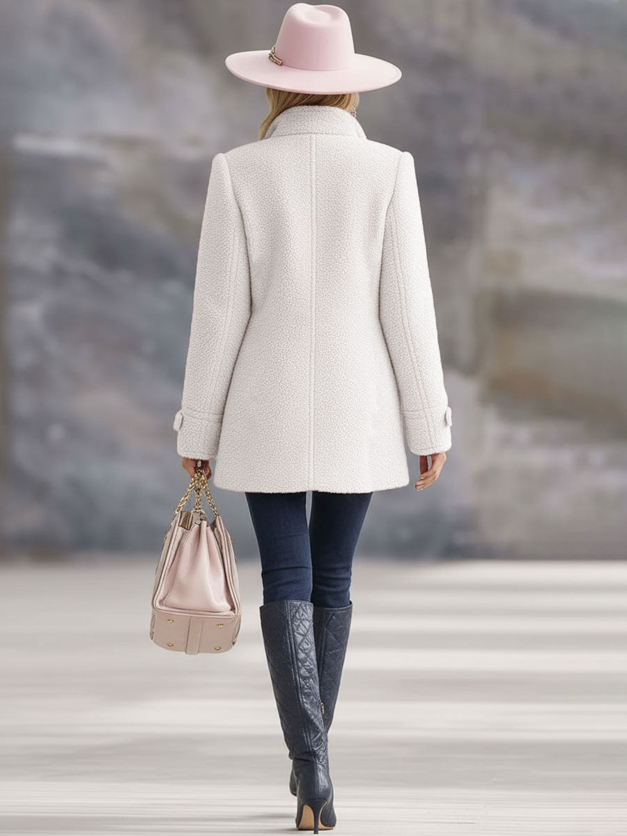 Veste en polaire zippée à col montant — Amielle Paris