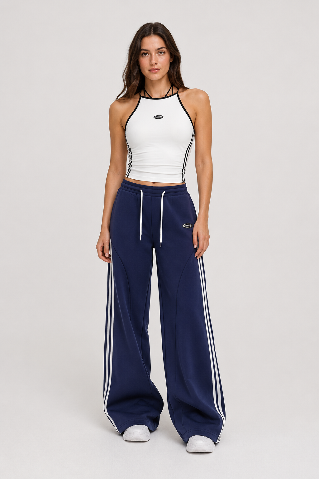Ensemble haut tour de cou et pantalon — Evy — Amielle Paris