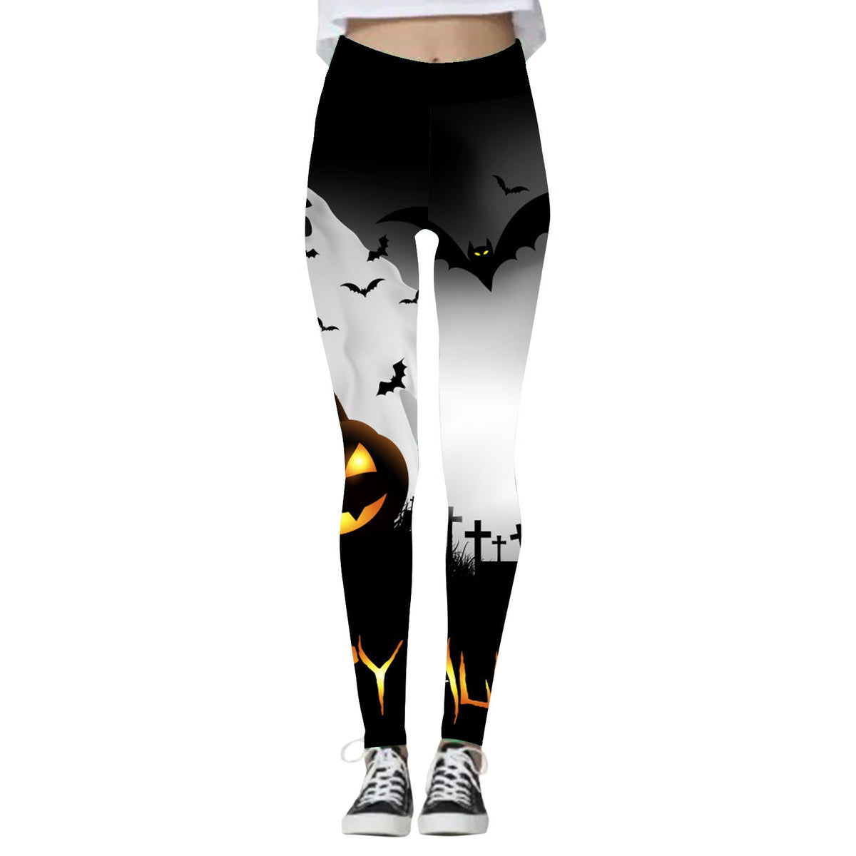Black Cat Society — Legging Halloween — vue 14