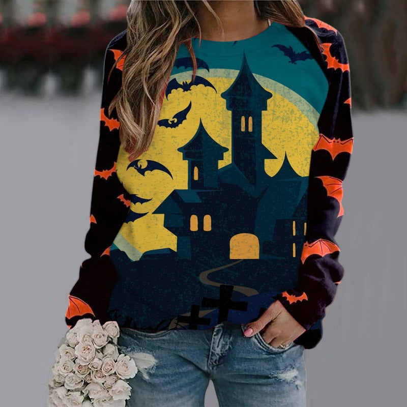 Midnight Bat — Sweat à motifs Halloween — vue 5