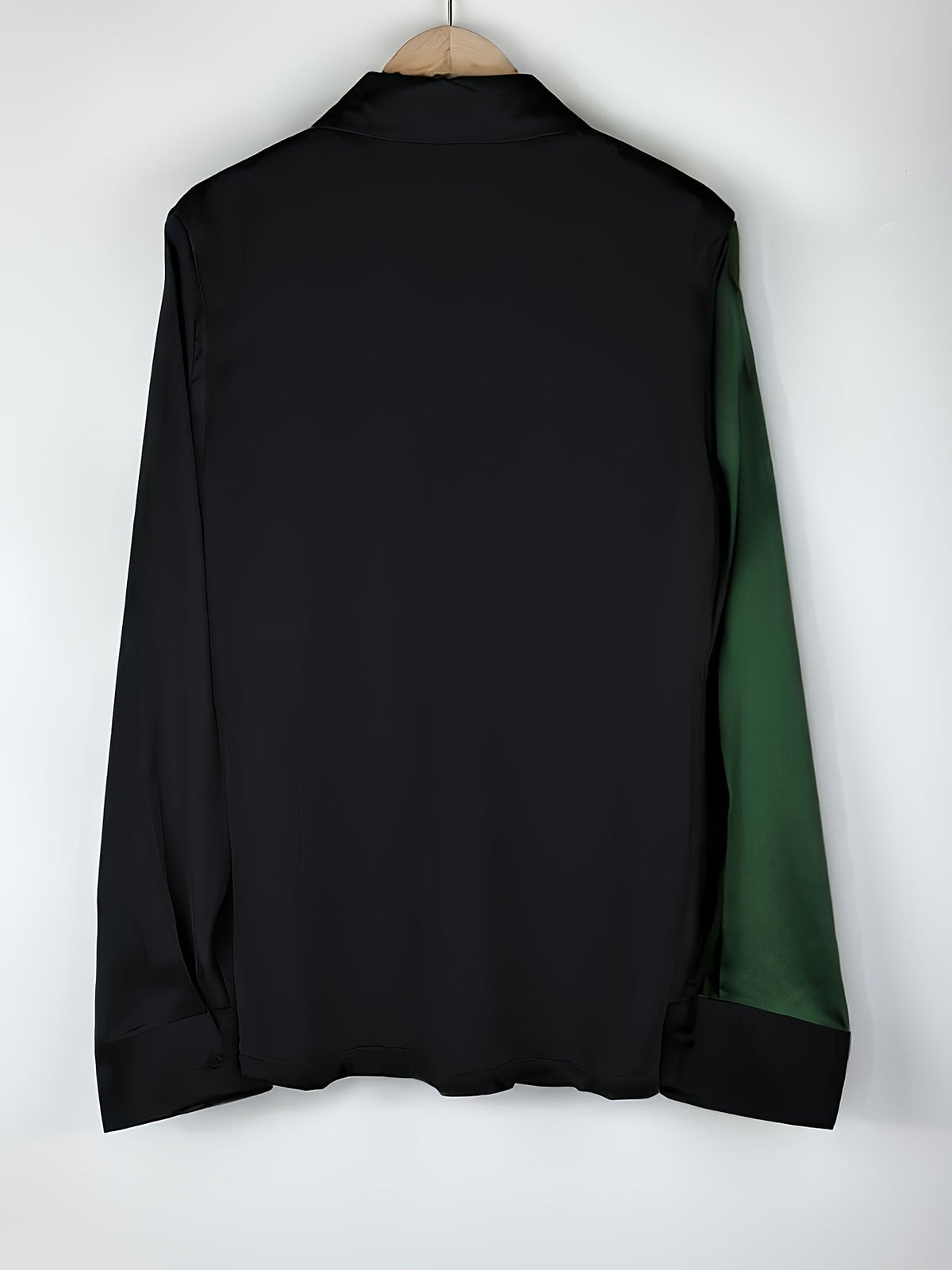 Colette | Blouse bicolore en soie — Amielle Paris