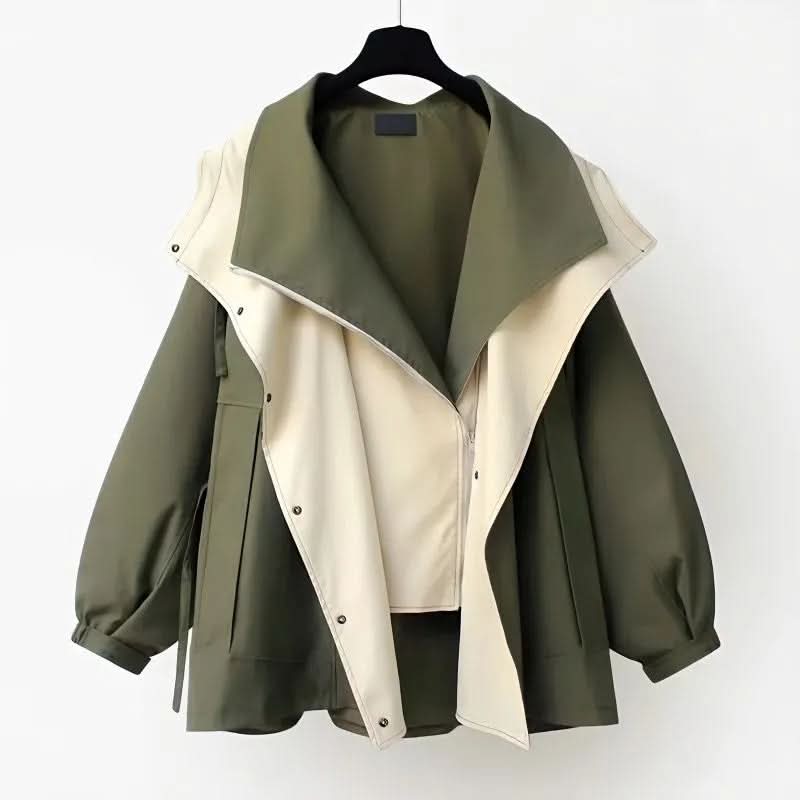 Louna | Veste à capuche et taille ajustable