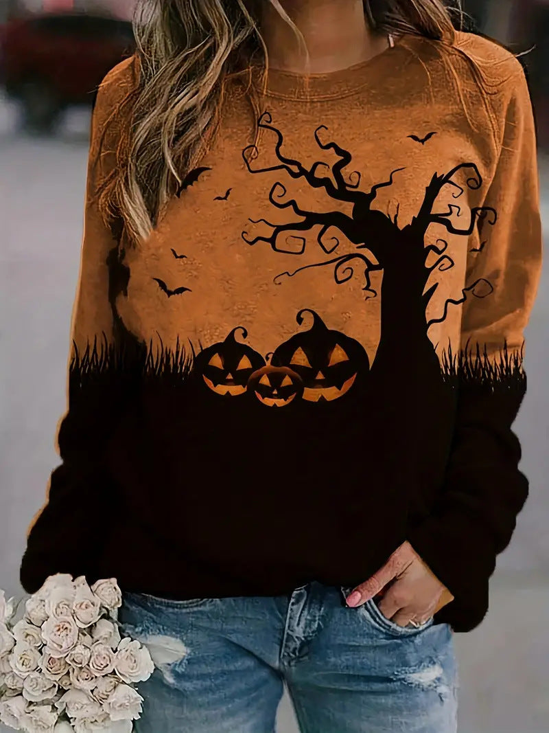 Hollow Grove — Sweat arbre et citrouilles — vue 3