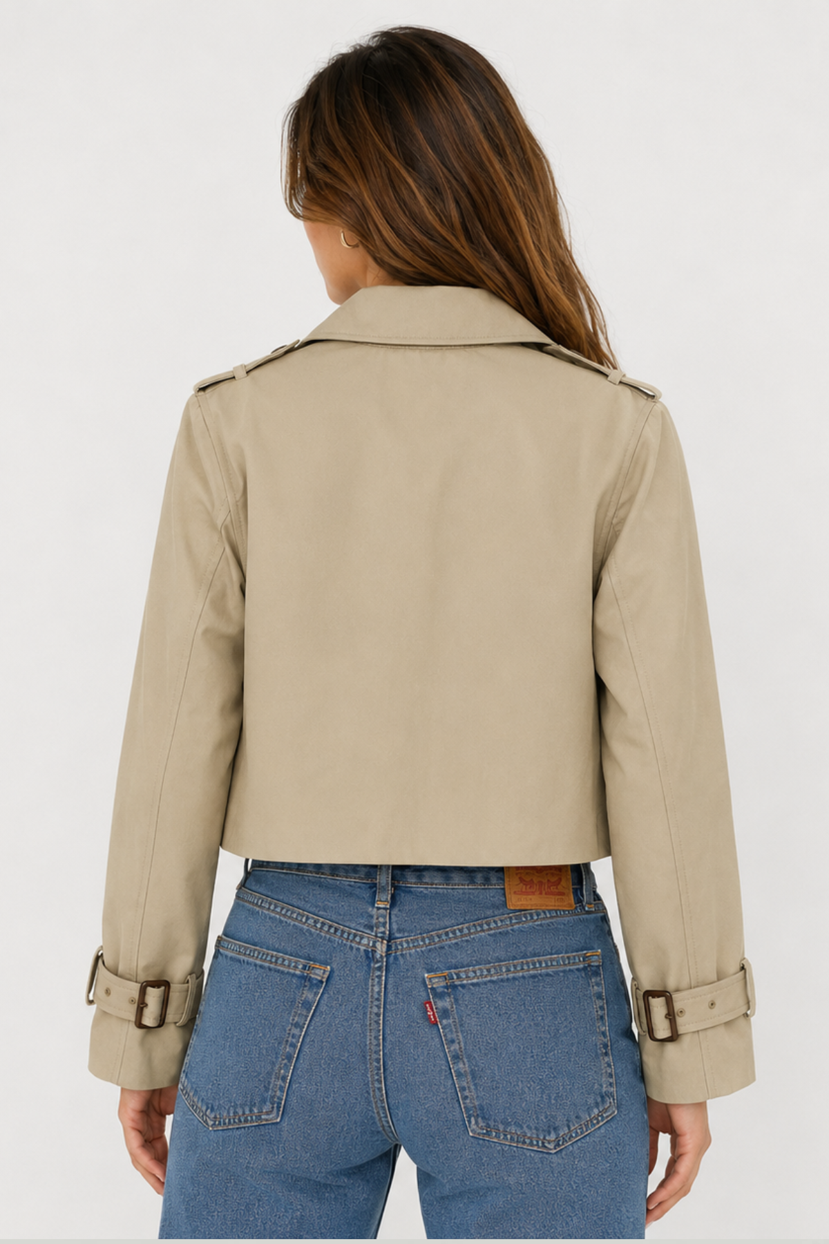Indy — Trench court en gabardine — Amielle Paris