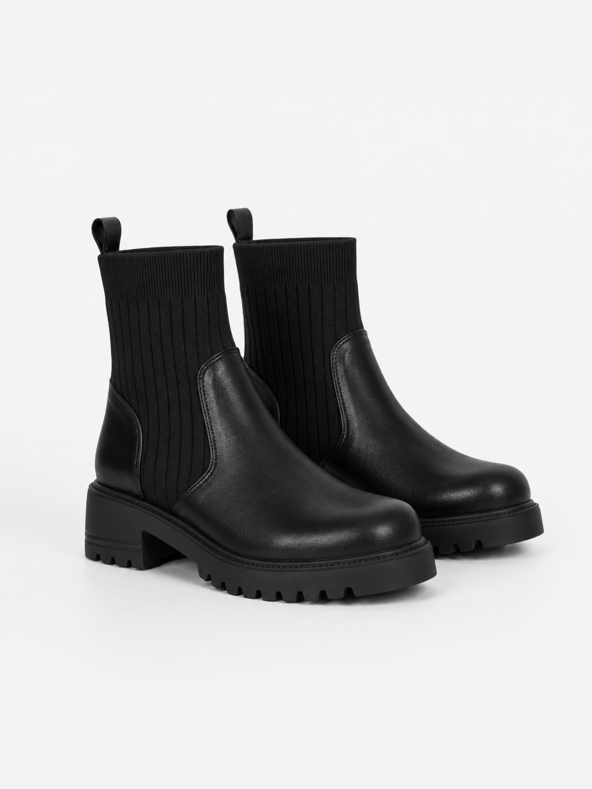 Bottines chaussette à semelle crantée Ophélie — Amielle Paris