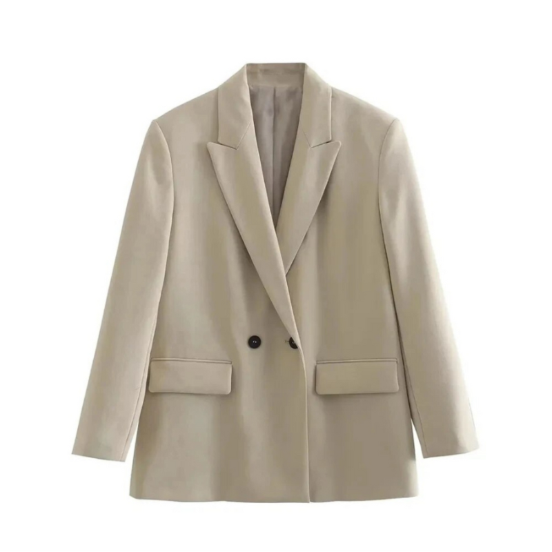 Blazer ample à boutonnage croisé — Amielle Paris