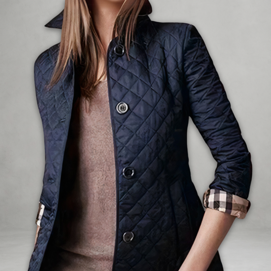 Giselle — Veste matelassée boutonnée — Amielle Paris