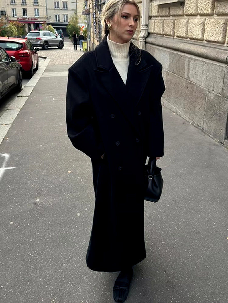 Manteau long à coupe ample — vue 10