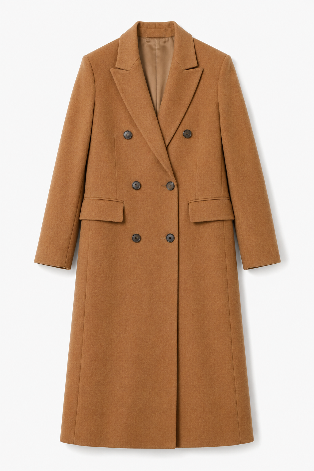 Manteau long croisé — Colette — Amielle Paris