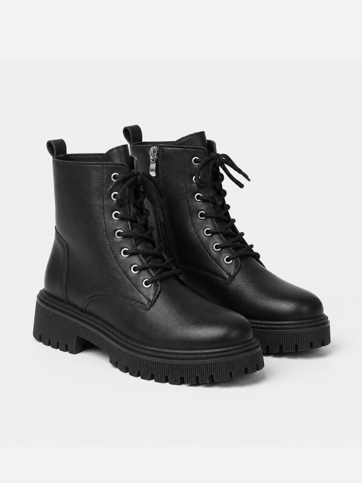 Bottines rangers à lacets Agathe — Amielle Paris