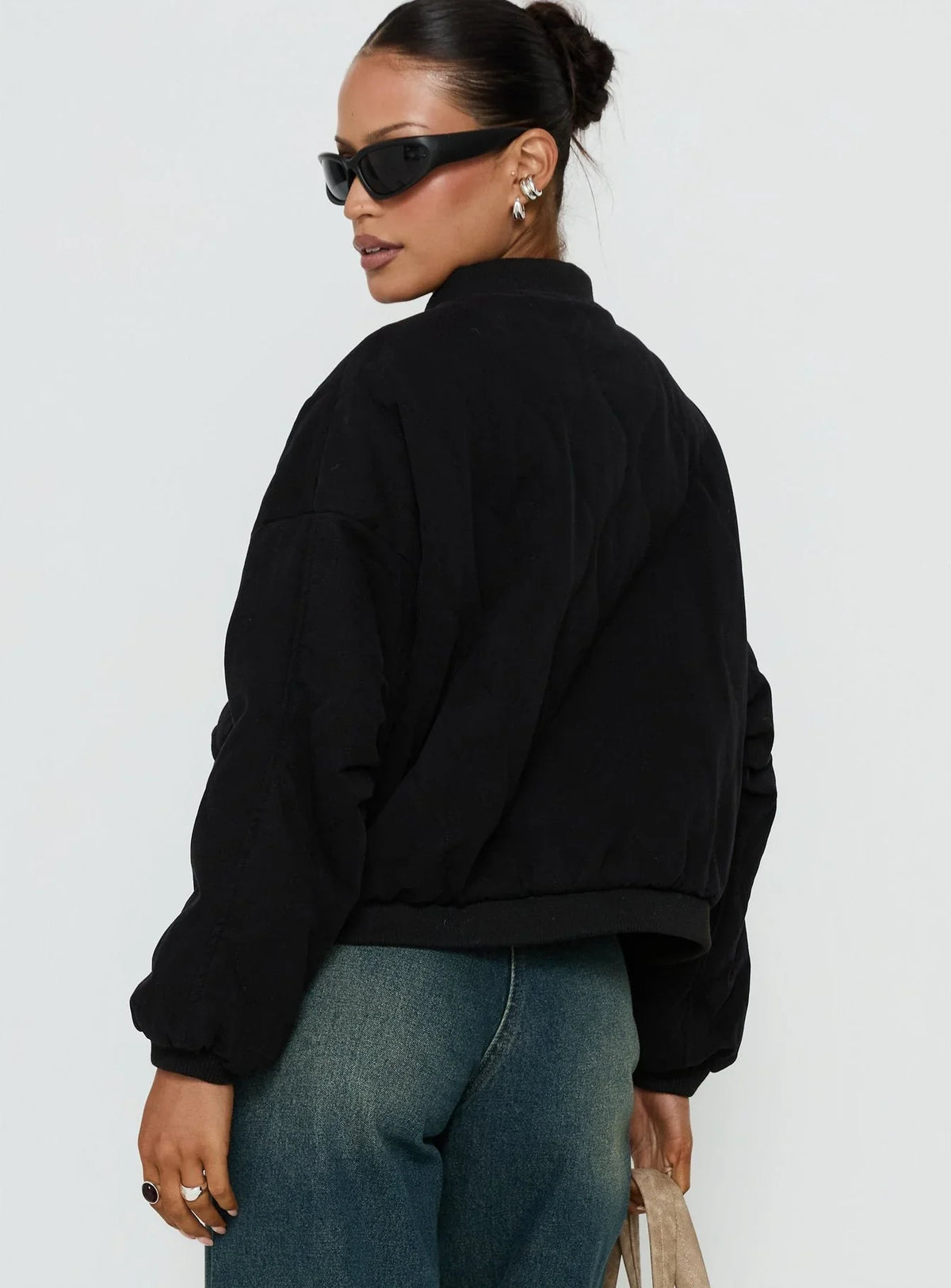 Adèle — Bomber ample matelassé — Amielle Paris