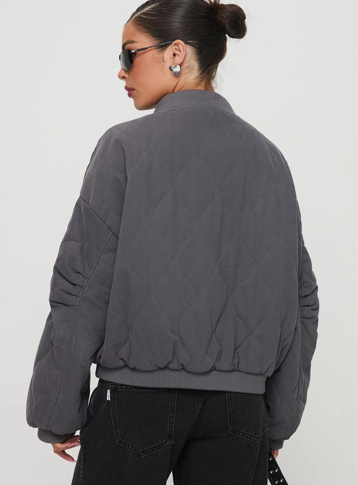 Adèle — Bomber ample matelassé — Amielle Paris
