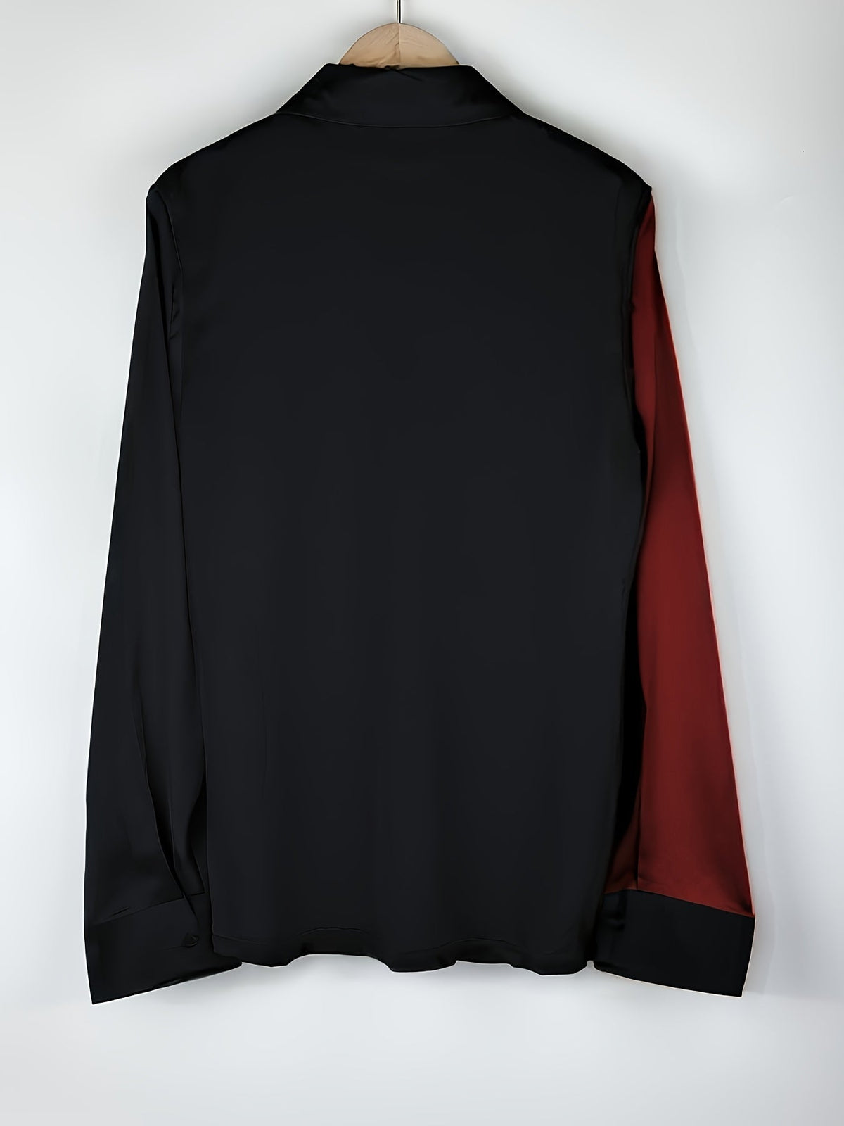 Colette | Blouse bicolore en soie — Amielle Paris