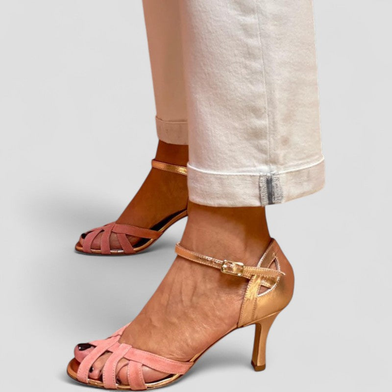 Sandales à brides et petit talon — Amielle Paris