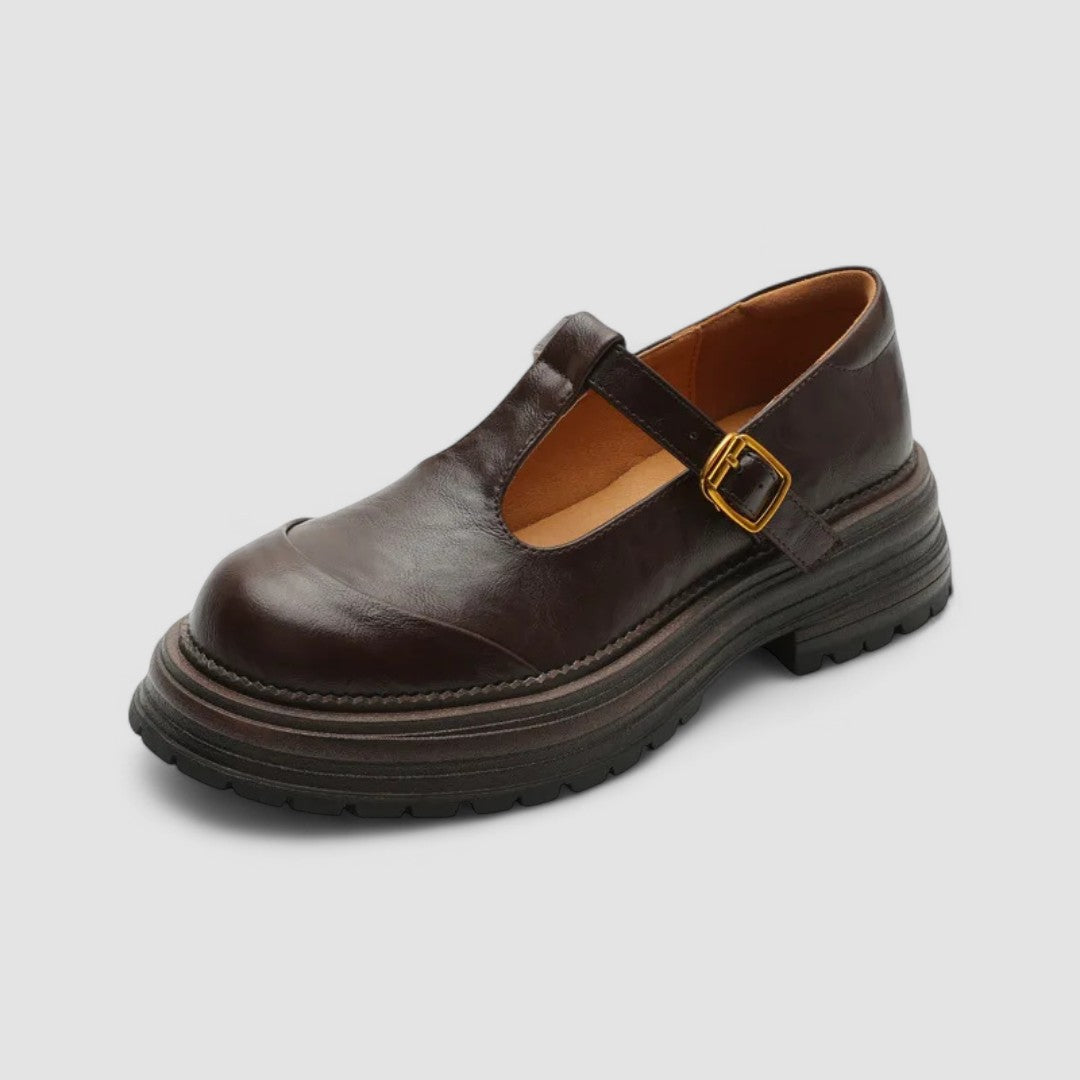 Chaussures Mary Jane à bride en T et semelle épaisse — Amielle Paris