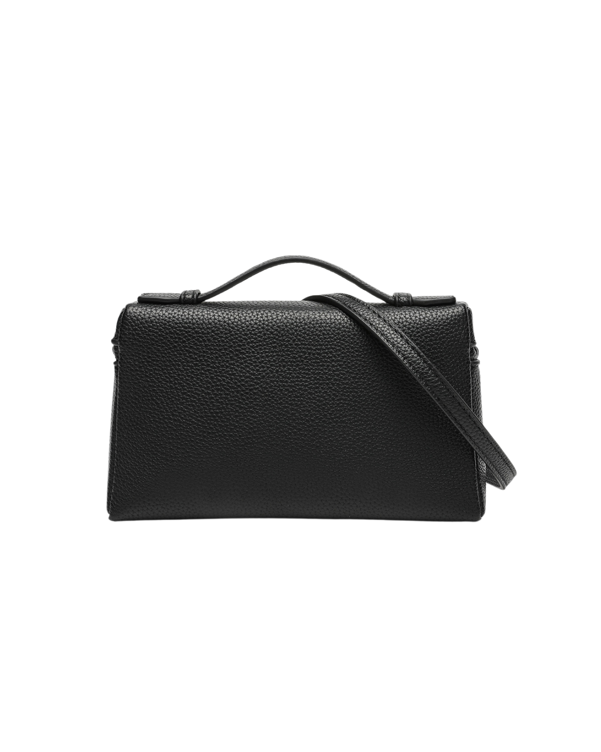 Sylvie — Mini sac à bandoulière grainé — Amielle Paris