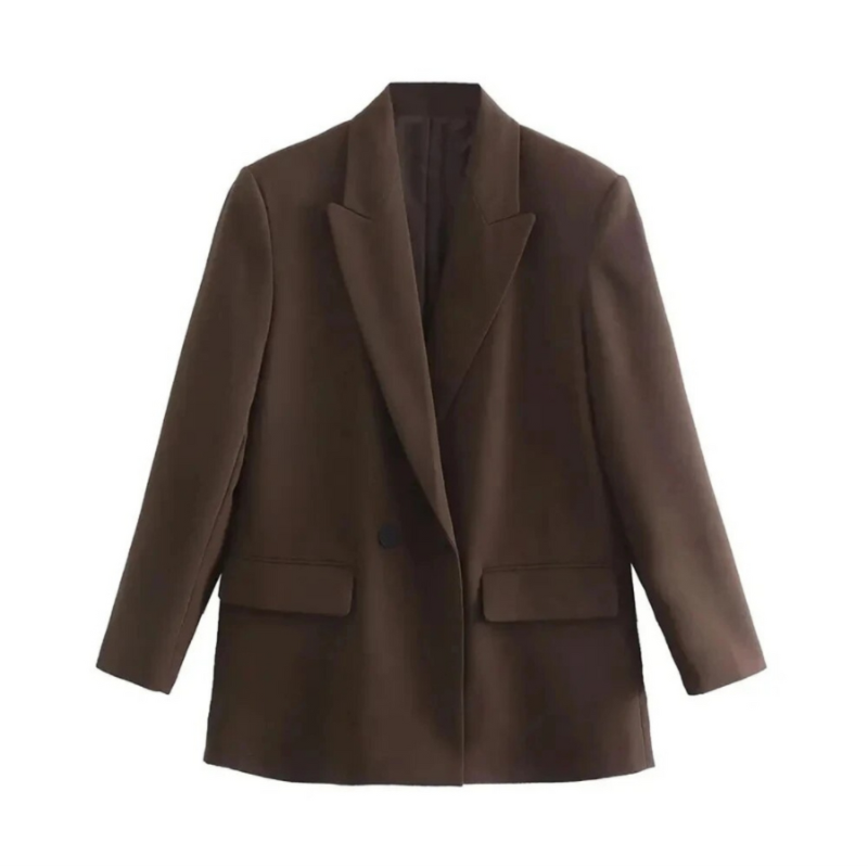Blazer ample à boutonnage croisé — Amielle Paris