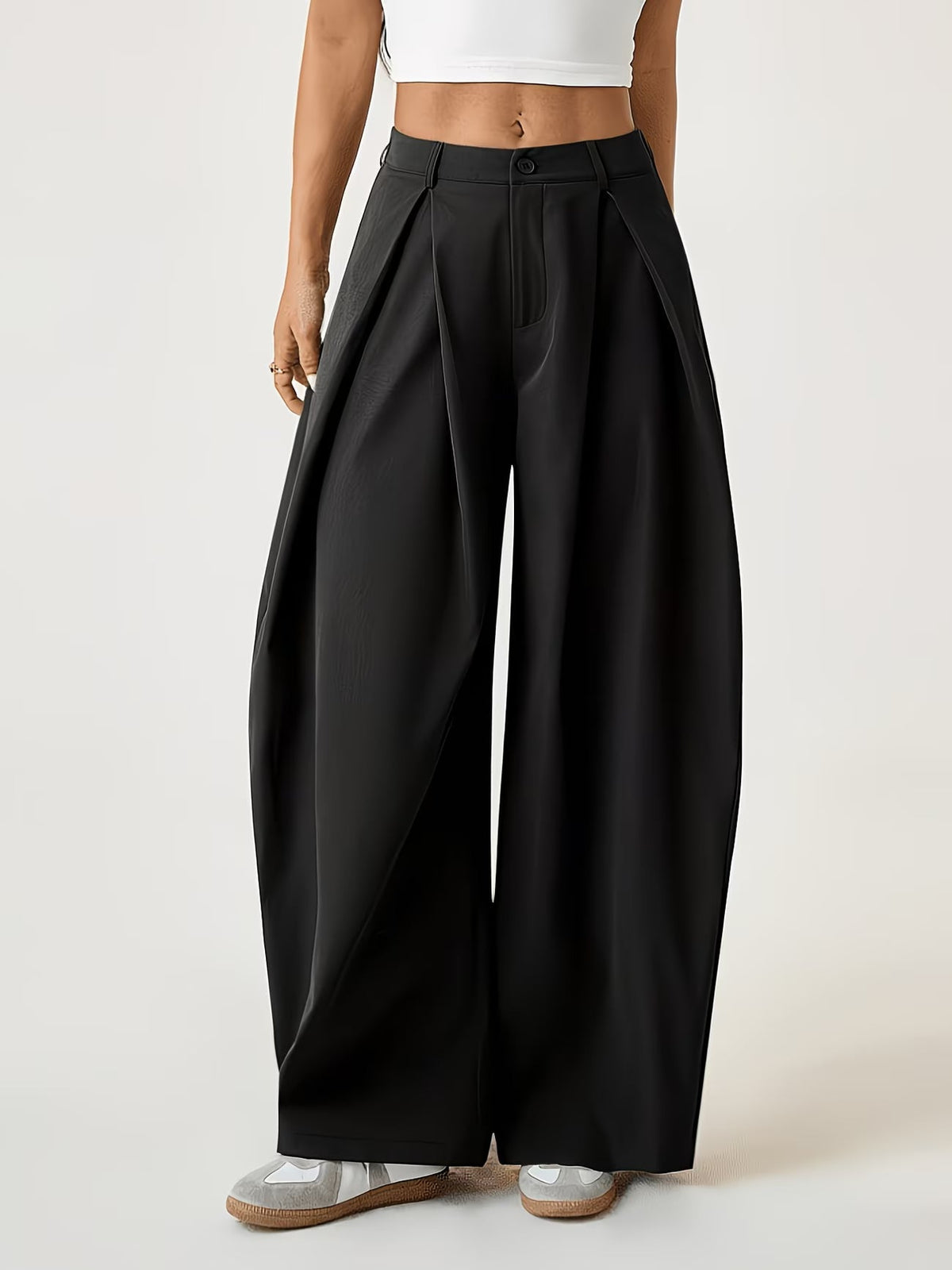 Pantalon très large à pinces — Gwyn — Amielle Paris