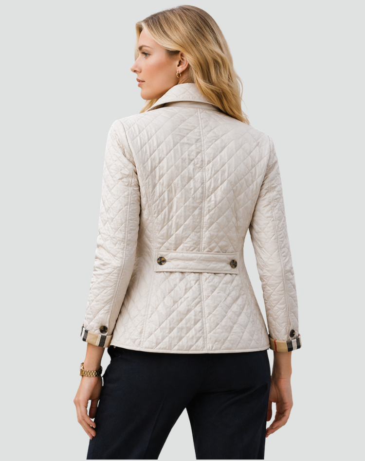 Chayenna — Veste matelassée à col montant — Amielle Paris