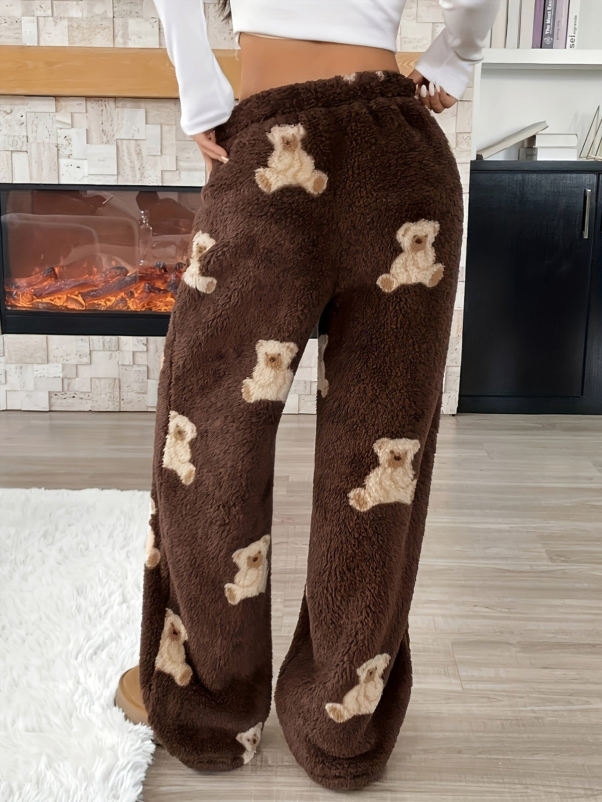 Pantalon d'intérieur large à motif ourson — Amielle Paris