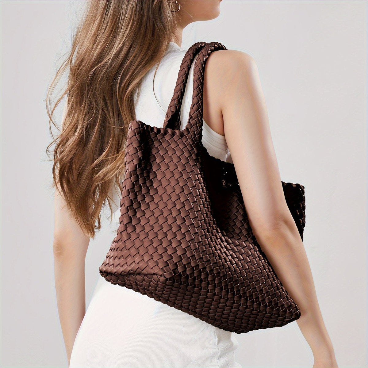 Lena — Sac cabas tressé — Amielle Paris