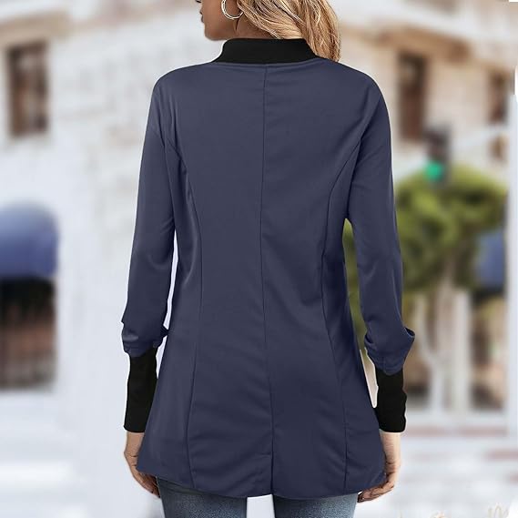 Manteau boutonné à col officier — Amielle Paris