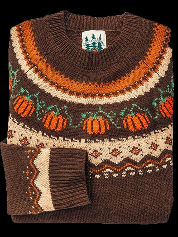 Geneviève | Pull à motifs d’Halloween — Amielle Paris