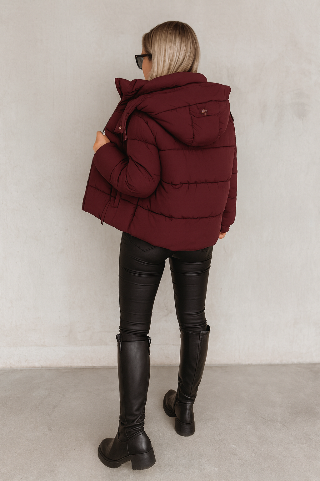 Isabella — Doudoune rembourrée à capuche — Amielle Paris