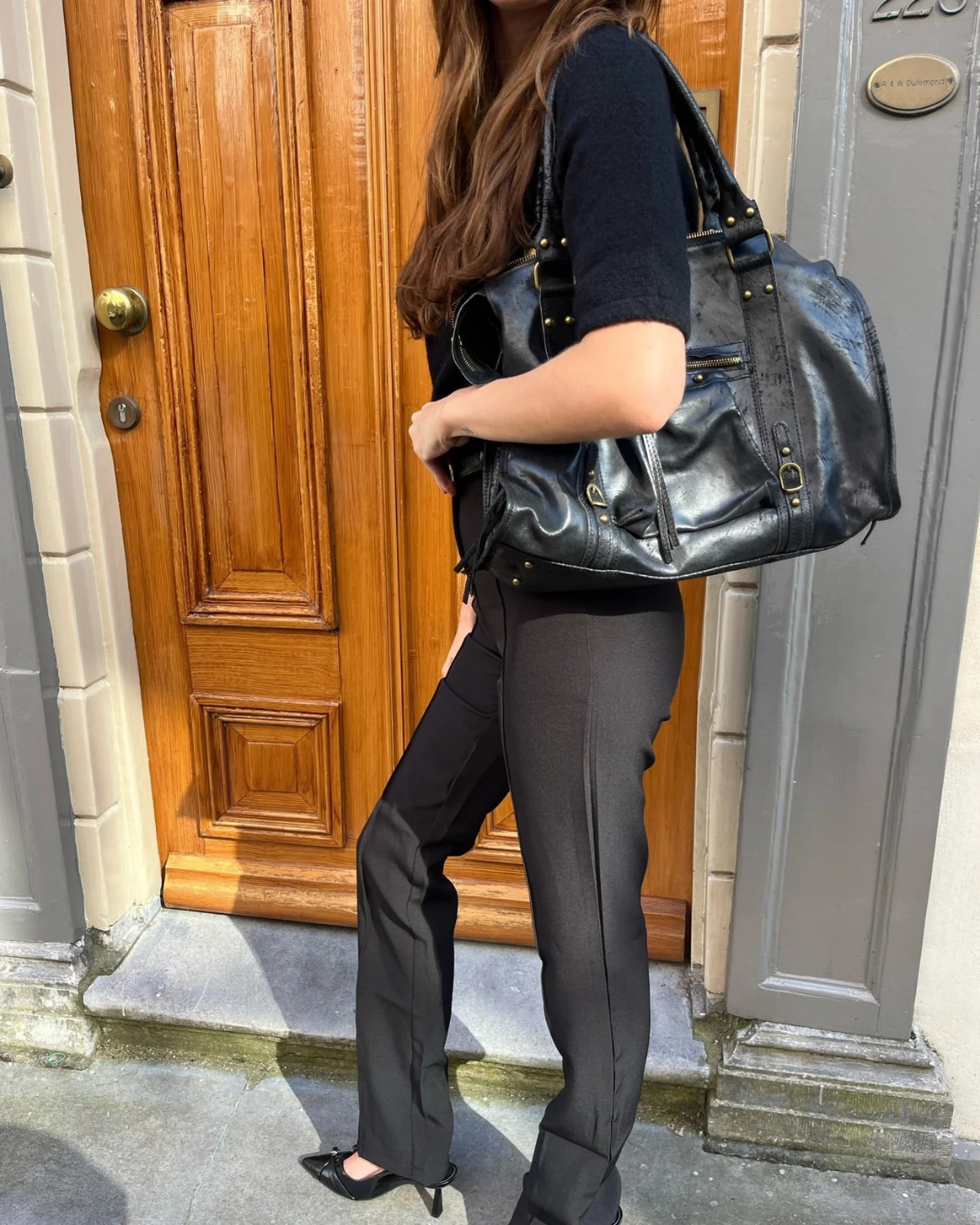 Isabel — Sac bowling à franges — Amielle Paris