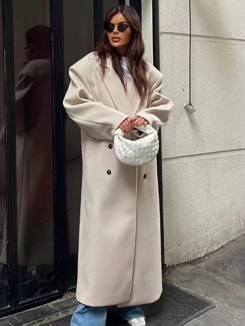 Manteau long à coupe ample — vue 8