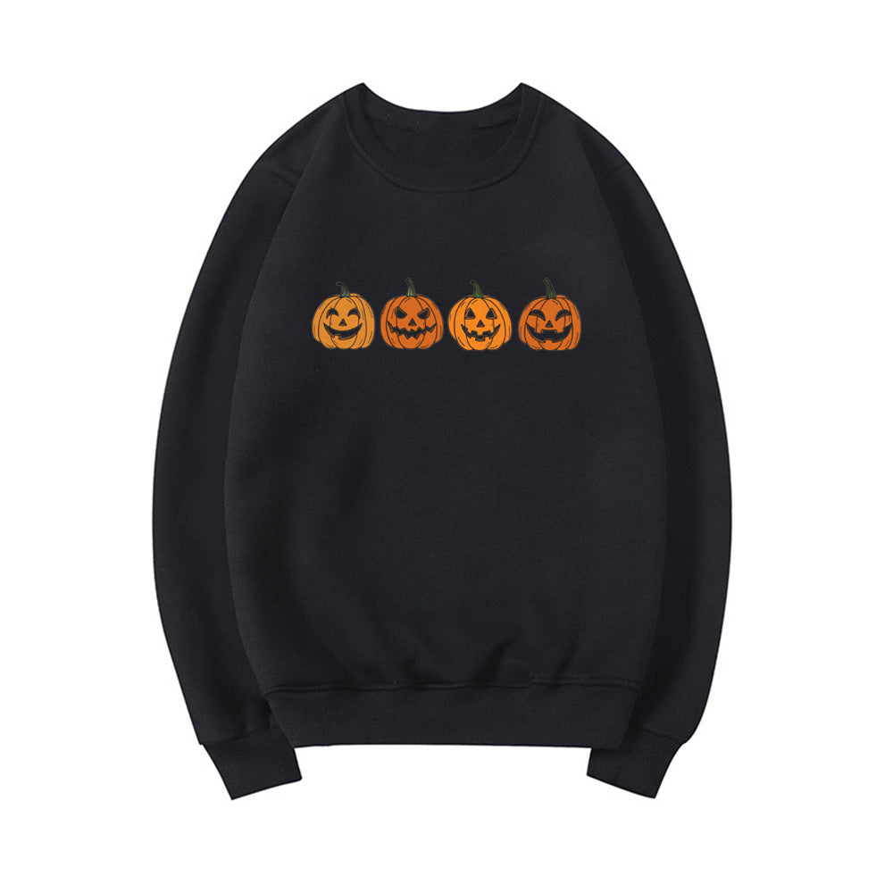 Trick & Treat — Sweat Halloween à citrouilles — vue 2