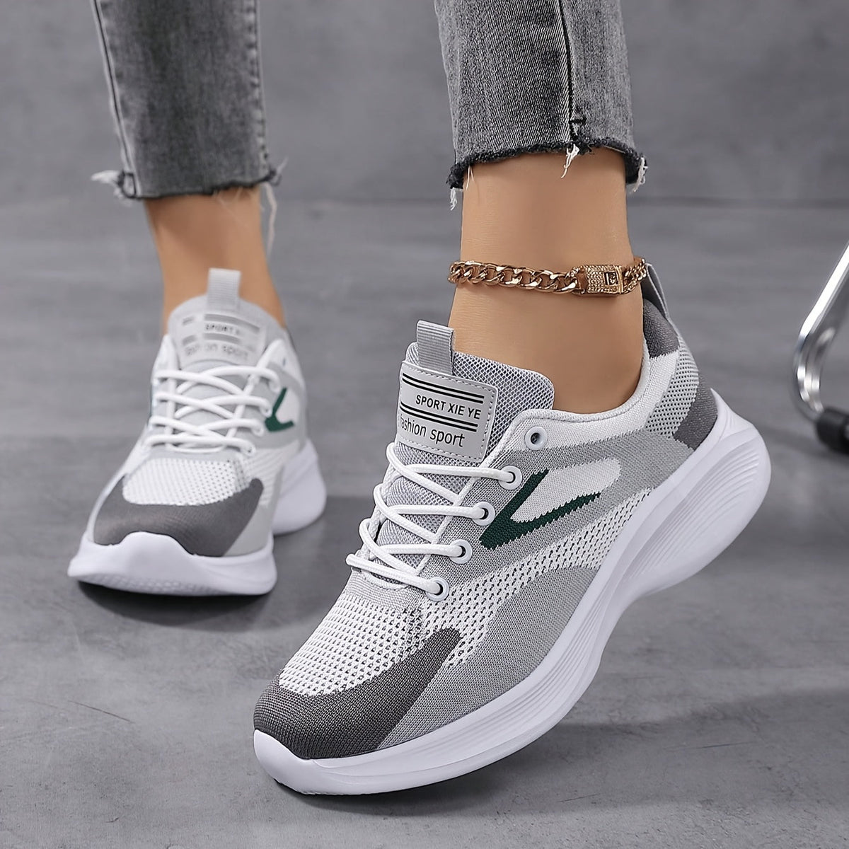 Harper | Baskets en maille aérée — Amielle Paris