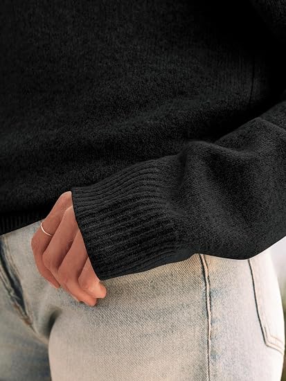 Pull ample à épaules dénudées et col replié — Amielle Paris