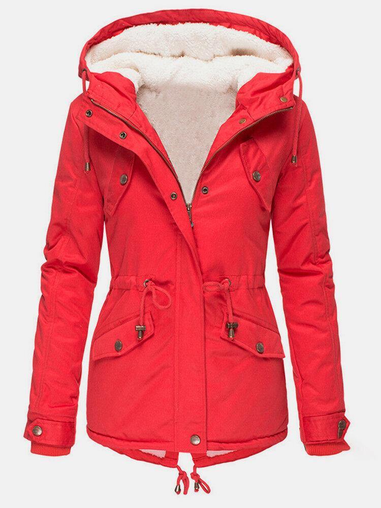 Ursula — Parka doublée à capuche — Amielle Paris