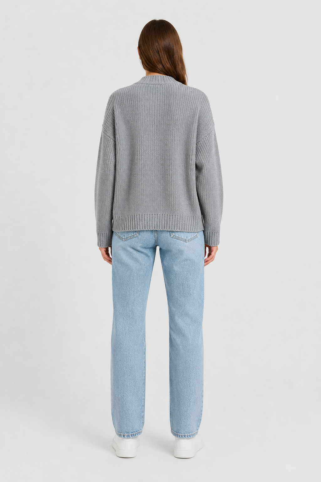 Cardigan long côtelé à manches amples — Amielle Paris