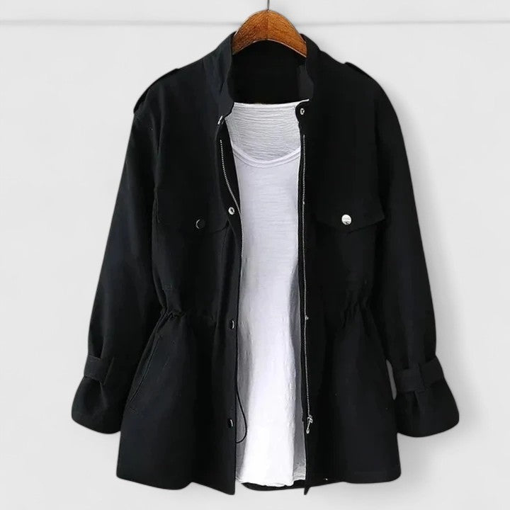 Clara — Veste légère à taille ajustable — Amielle Paris
