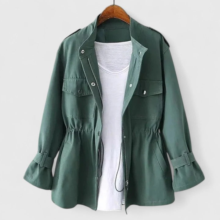 Clara — Veste légère à taille ajustable — Amielle Paris