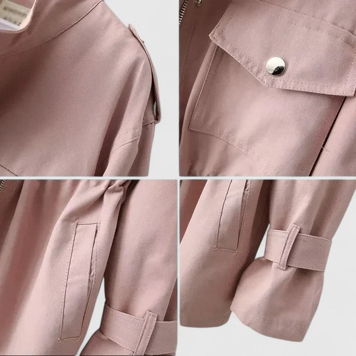 Clara — Veste légère à taille ajustable — Amielle Paris