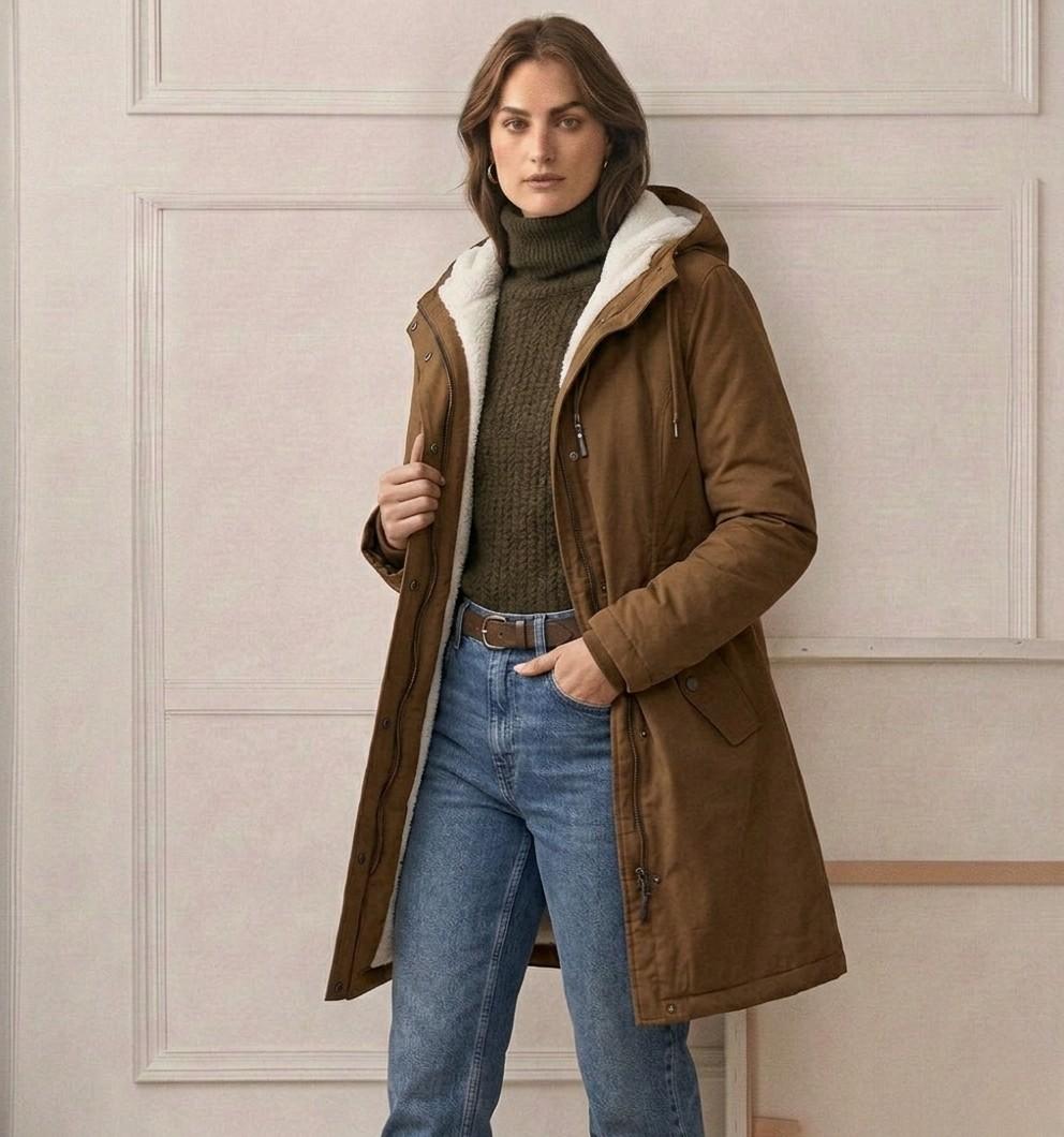 Natalie — Parka droite doublée — vue 21