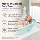 Baignoire bébé évolutive avec bouchon de vidange — vue 7