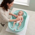 Baignoire bébé évolutive avec bouchon de vidange — vue 1