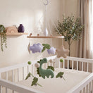 Mobile bébé en feutrine et perles de bois — vue 6
