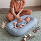 Coussin bébé en mousseline à bords rembourrés — vue 1