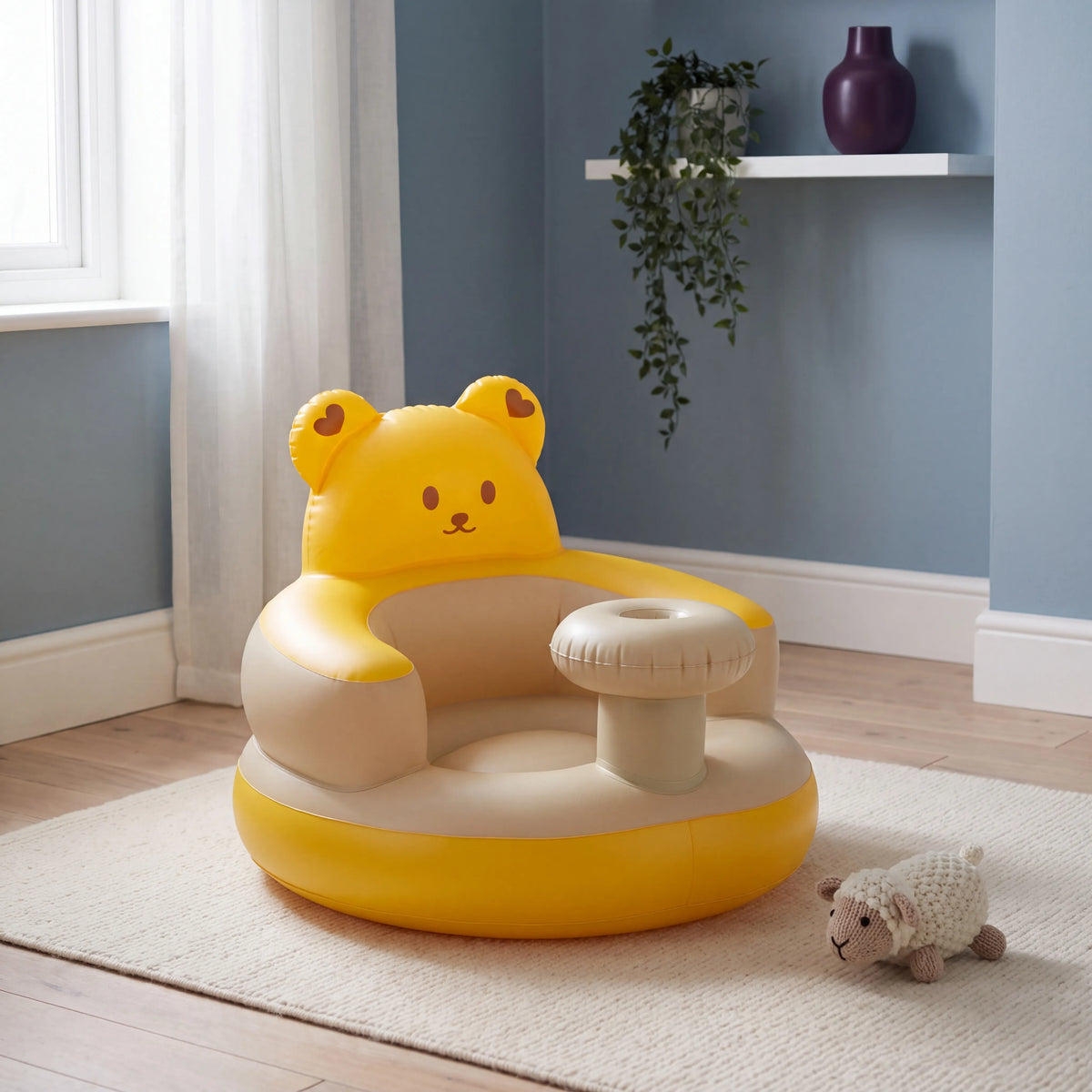 Siège gonflable bébé ours avec tablette — vue 5
